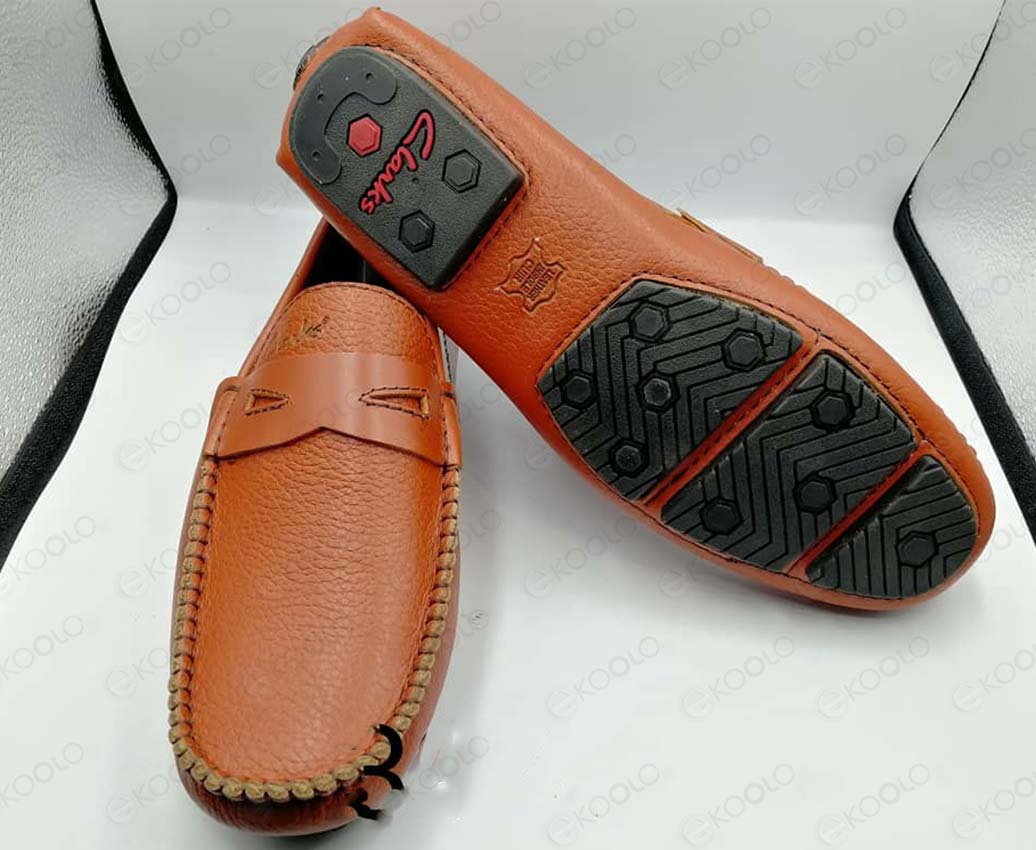 MOCASSIN CLARK ORANGE