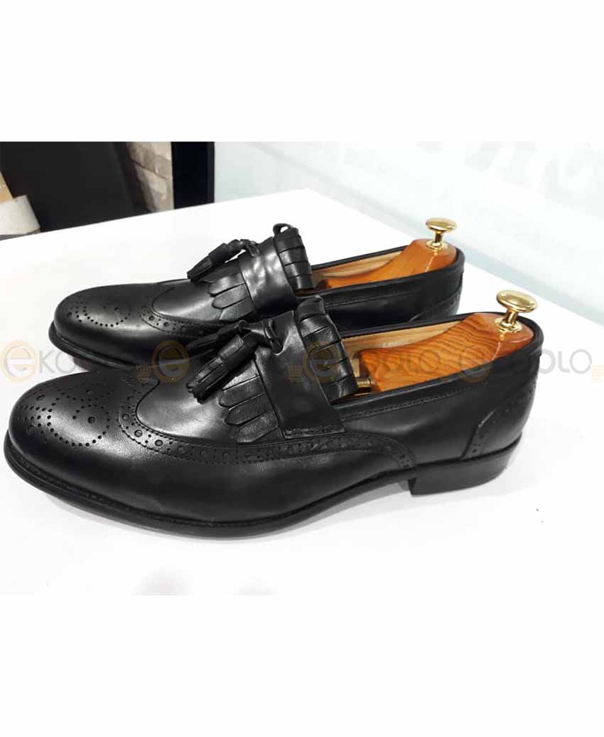 MOCASSIN 2P BLACK