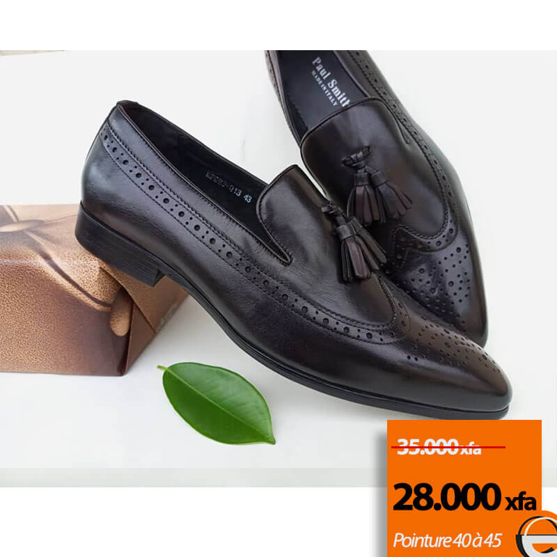 PAUL SMITH MOCASSIN CUIR 2P