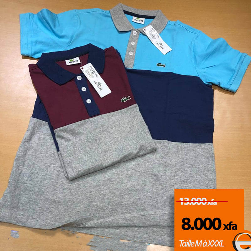 POLO LACOSTE 3TONS