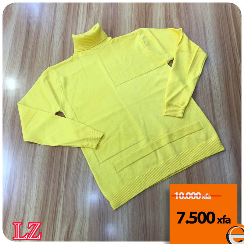 PULLOVER SWEATER JAUNE