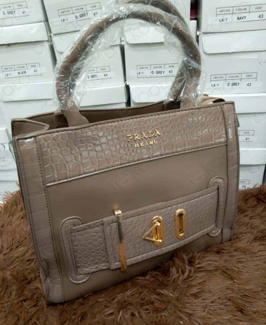 SAC PRADA MILANO BROWN